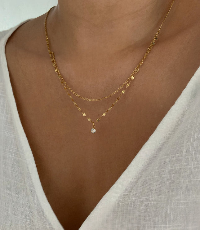 Collar doble capa Mariana