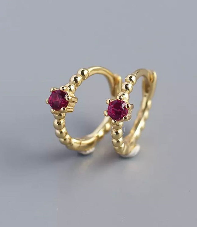 Alía hoops Gold