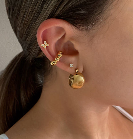 Piercing de Mariposa - Gold 03