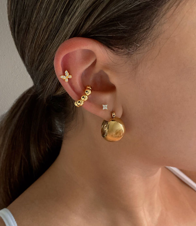 Piercing de Mariposa - Gold 03