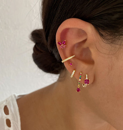 Pendientes Amina Gold