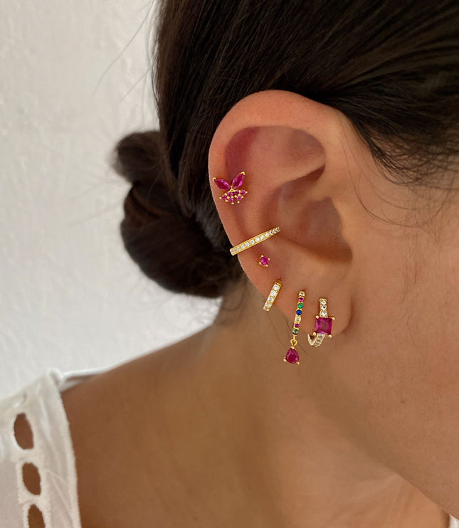 Pendientes Amina Gold