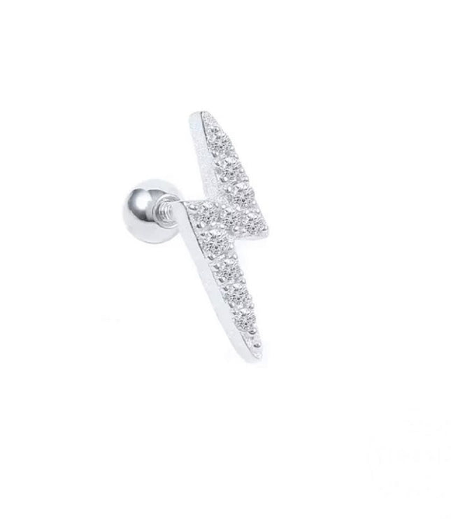 Piercing de rayo Silver - 01