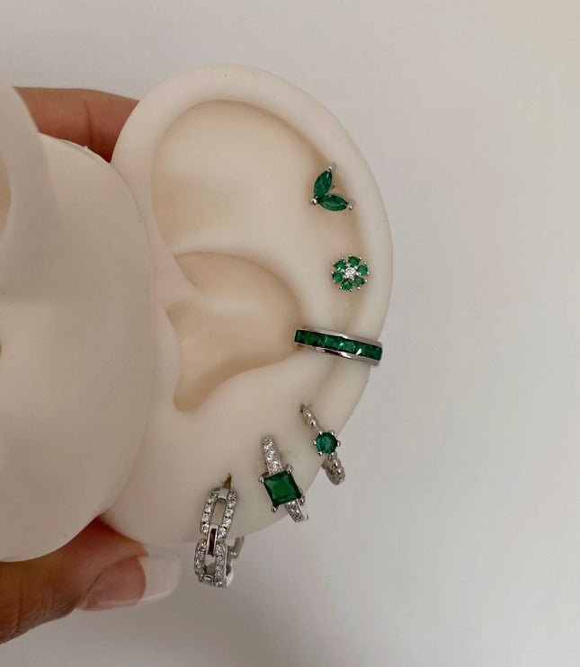 Piercing de flor Silver - 03