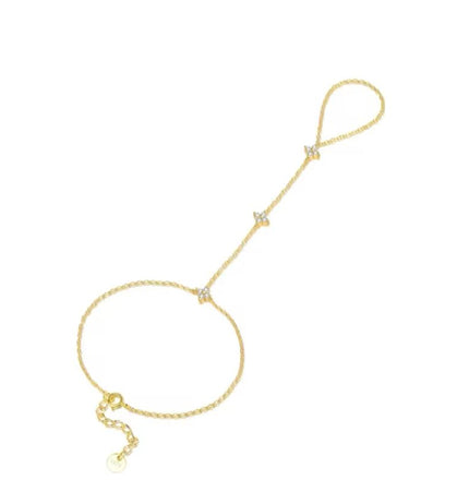Dalia Hand Chain Gold