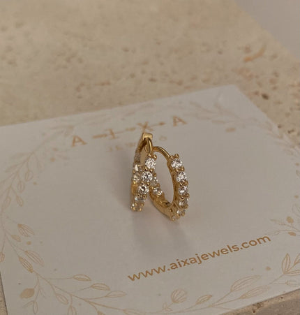 Alhena hoops - Gold