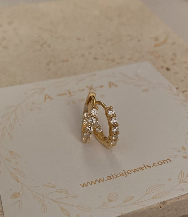 Alhena hoops - Gold