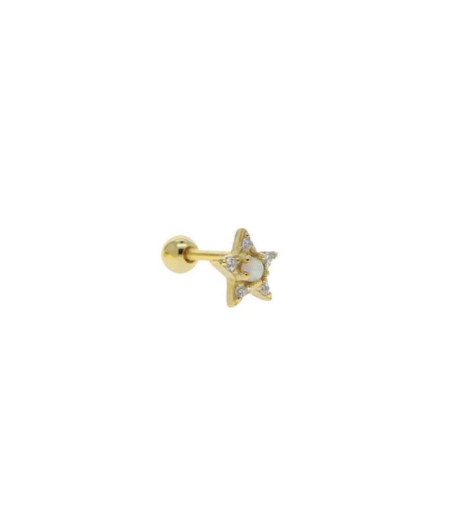 Piercing de Estrella - Ópalo