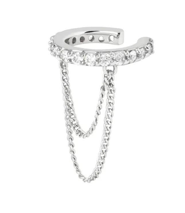 Earcuff Kenya Silver