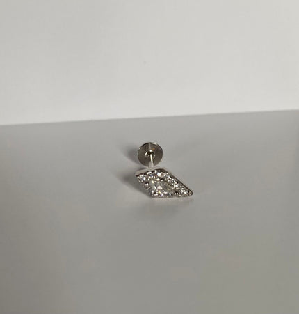 Piercing Fiero - flat Silver