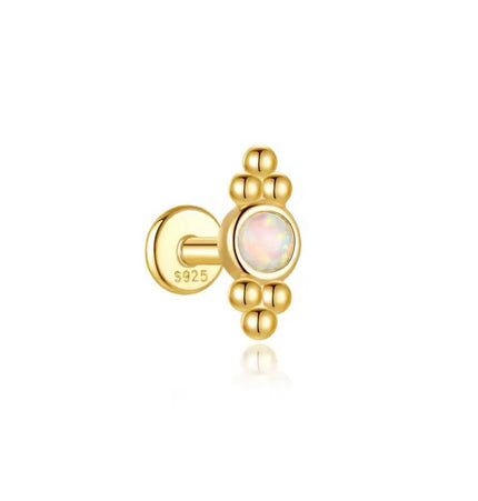 Piercing Leo - Flat Opal