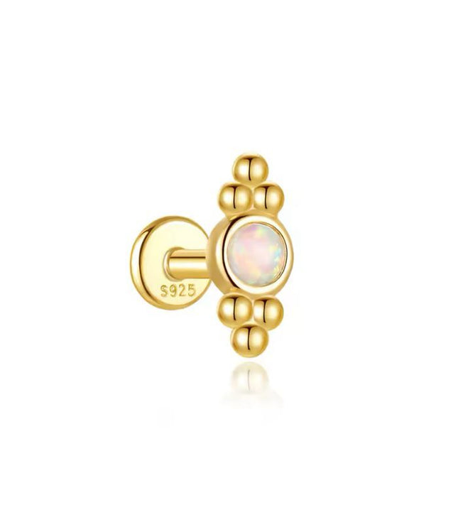 Piercing Leo - Flat Opal