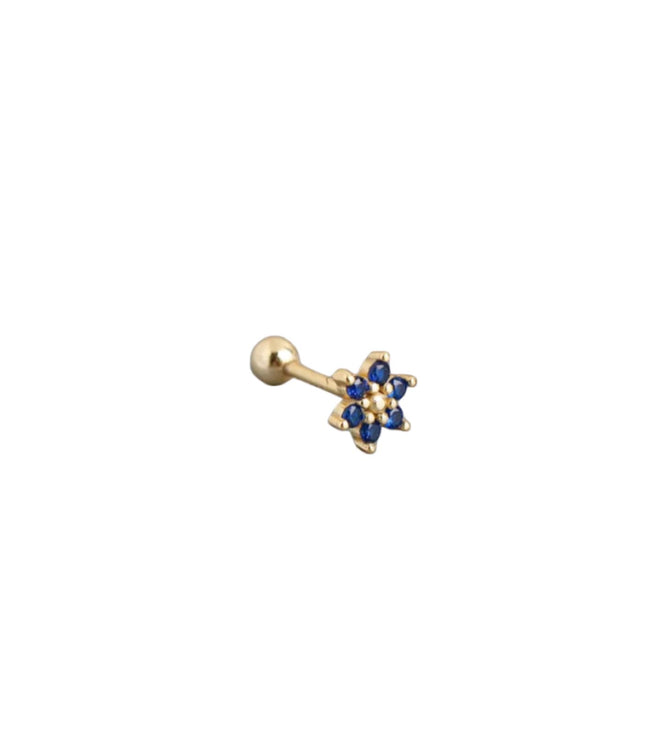 Piercing de flor Gold - 02
