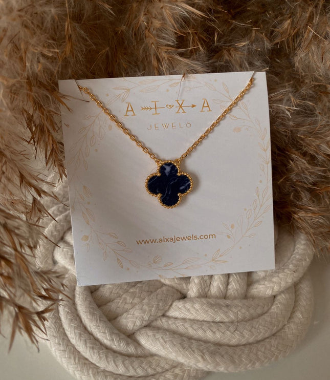 Clover Necklace Gold