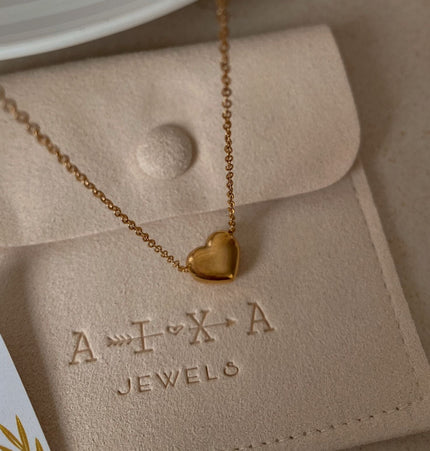 Bubble heart Necklace