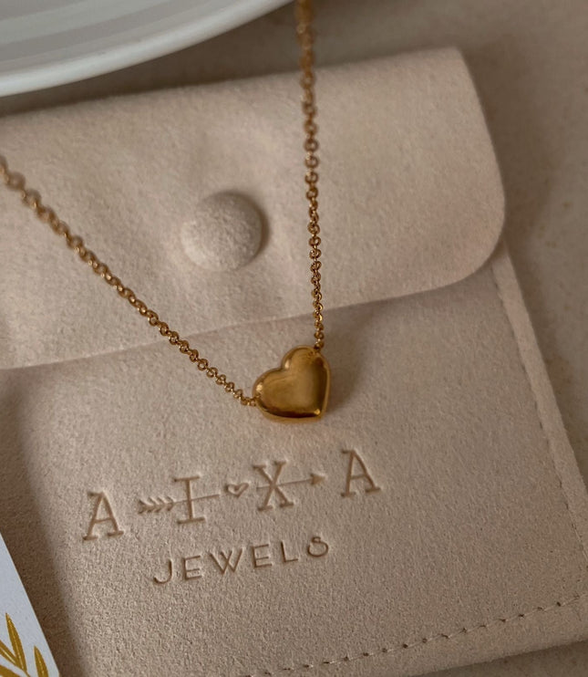 Bubble heart Necklace