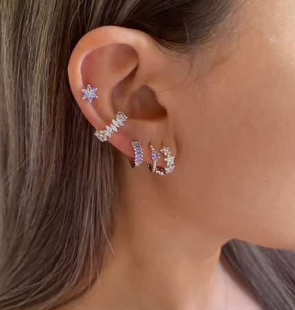 Alía hoops Silver