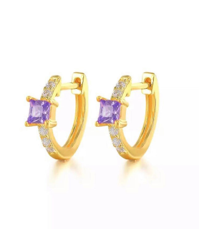 Pendientes Amina Gold