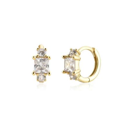 Dione Mini Hoops - Gold