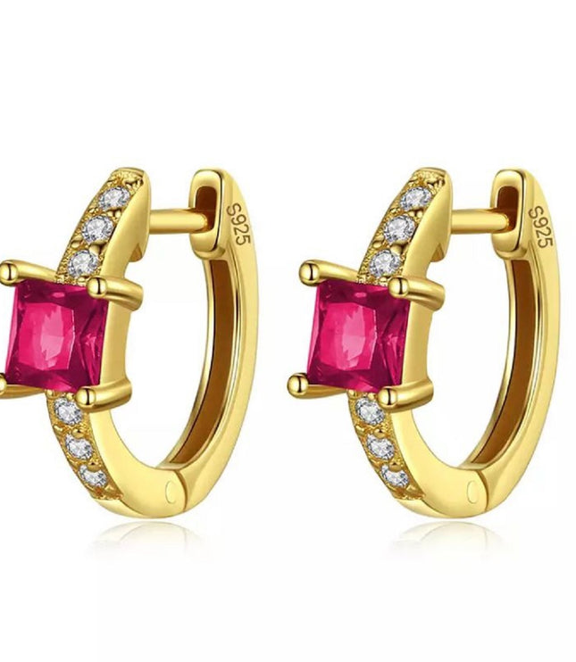 Pendientes Amina Gold