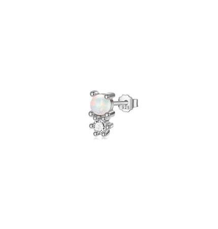 Mini ópalo tornasol Silver