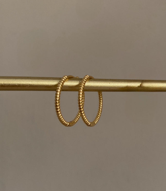 Ximena Hoops Gold
