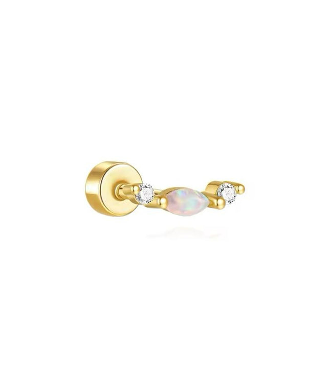 Piercing Eli ópalo