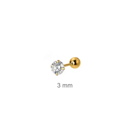 Dot piercing Gold