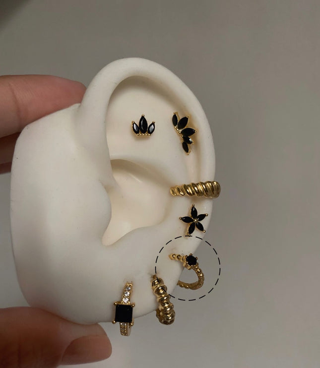 Alía hoops Gold