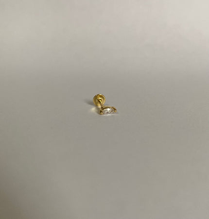 Piercing Dum - Flat Gold