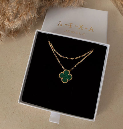 Clover Necklace Gold
