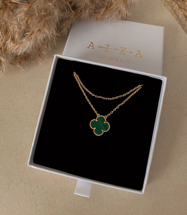 Clover Necklace Gold