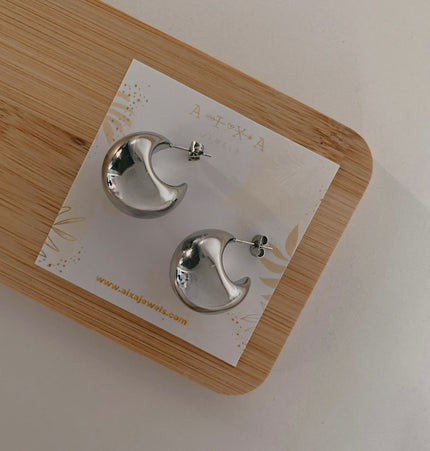 Pendientes Román Silver
