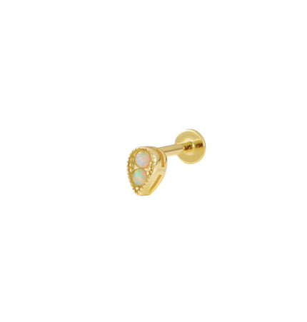 Fiore Flat Piercing - Gold