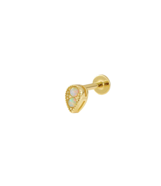 Fiore Flat Piercing - Gold