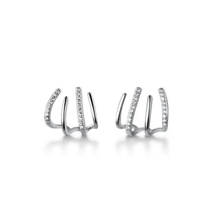 Pendientes Salma Silver