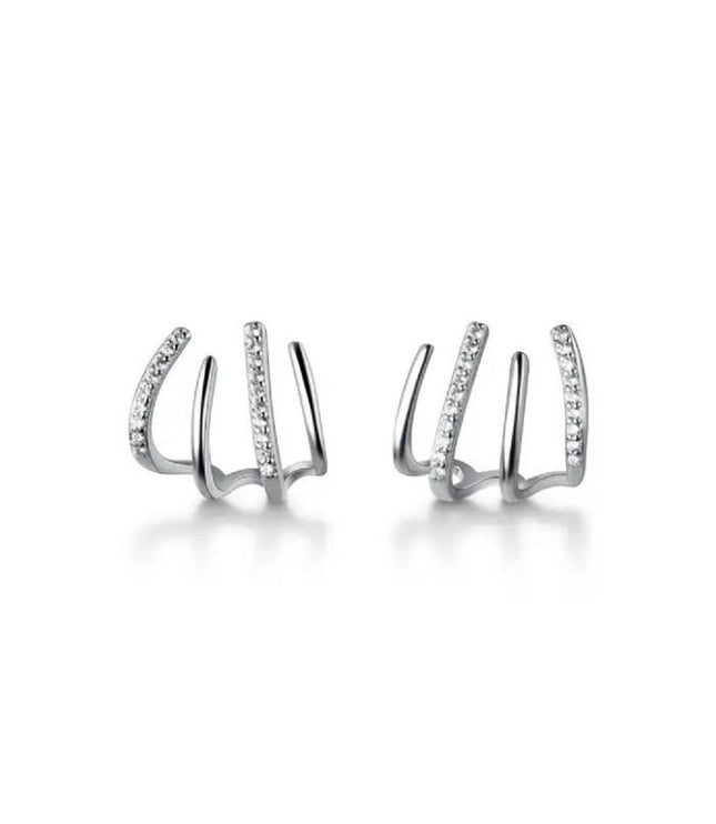 Pendientes Salma Silver