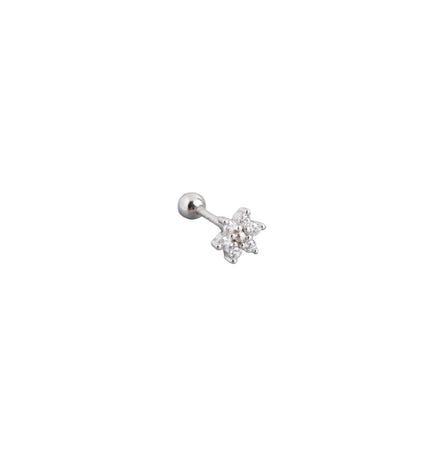 Piercing de Flor Silver - 02