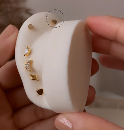 Reversible Crown Piercing 01 - Gold