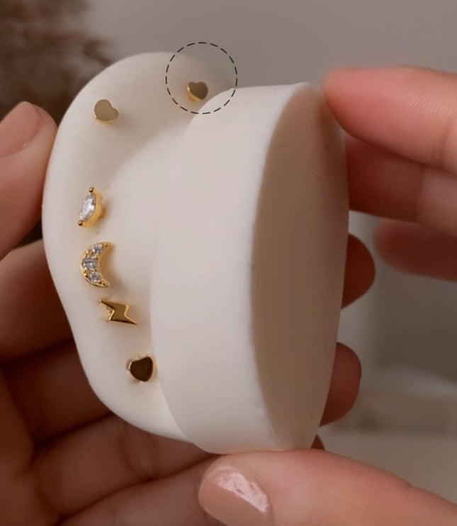 Reversible Crown Piercing 01 - Gold