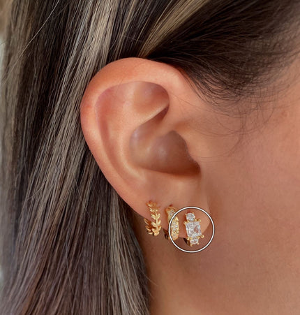Dione Mini Hoops - Gold