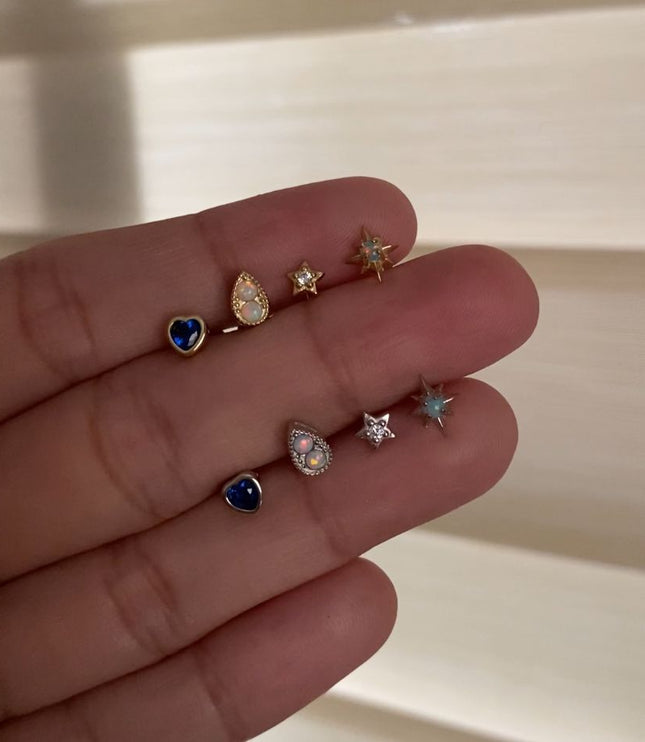 Fiore Flat Piercing - Gold