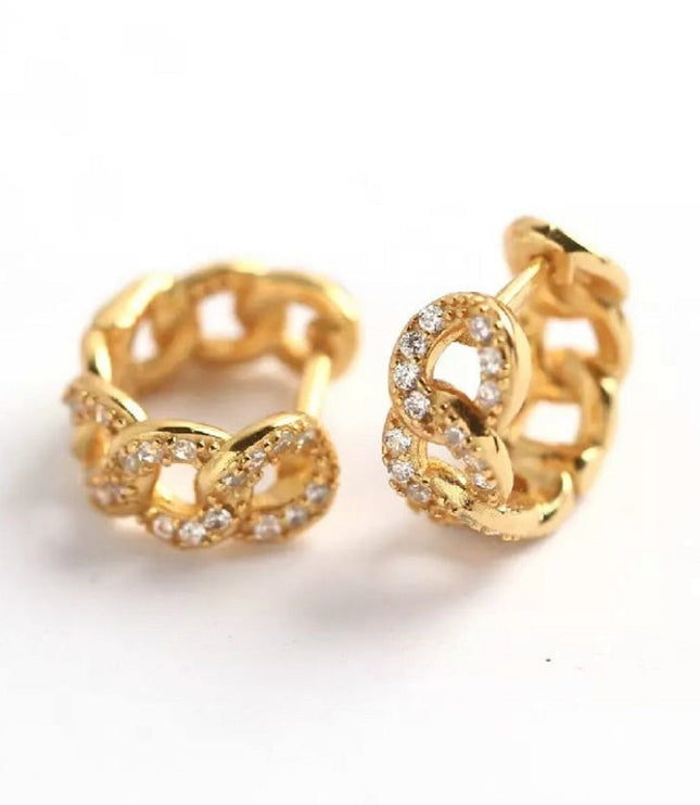 Elisse hoops Gold