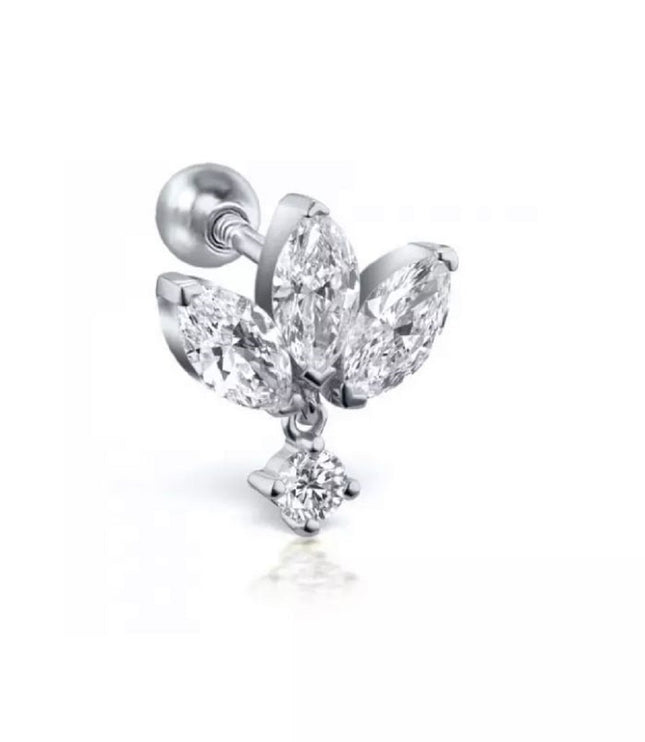 Oda piercing - Silver