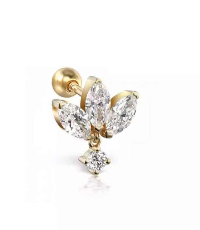 Oda piercing - Gold