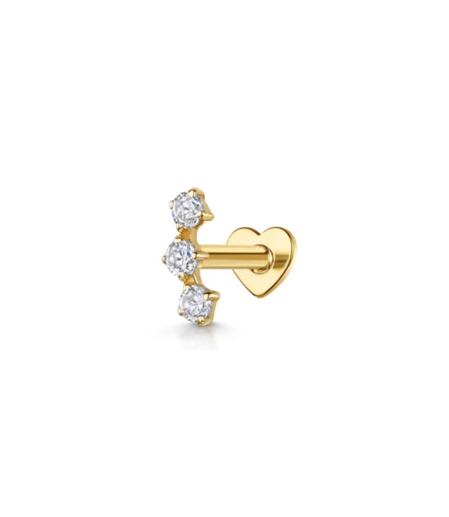 Reversible Dony Piercing - Gold