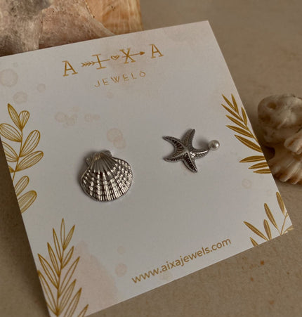 Del Mar Studs - Silver