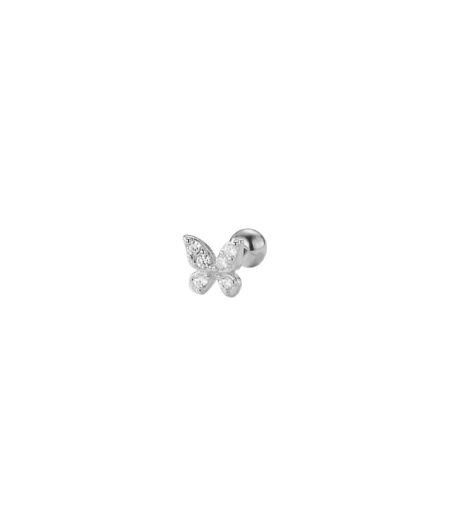 Piercing de Mariposa - Silver 03