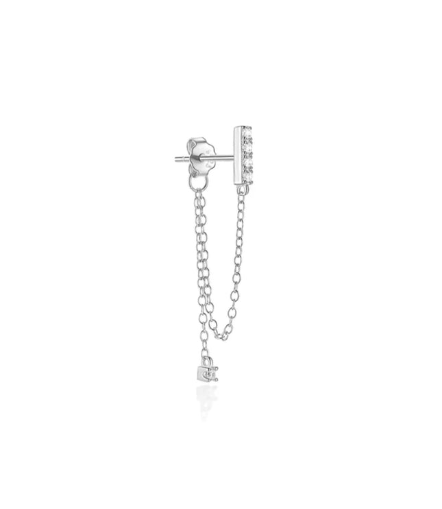 Pendiente Gill Silver