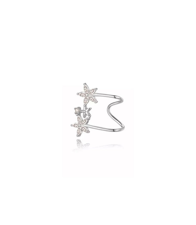 Clip flor Silver